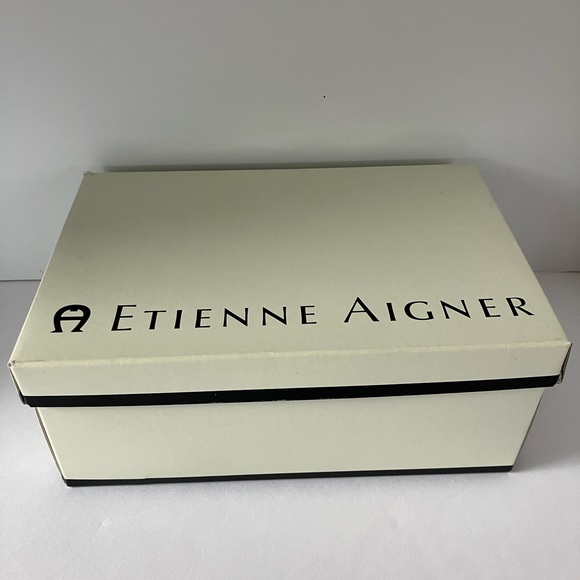 Etienne Aigner Women’s Peep Toe Slingback Heels, Size 7M, Floral Fabric. - Picture 4 of 7